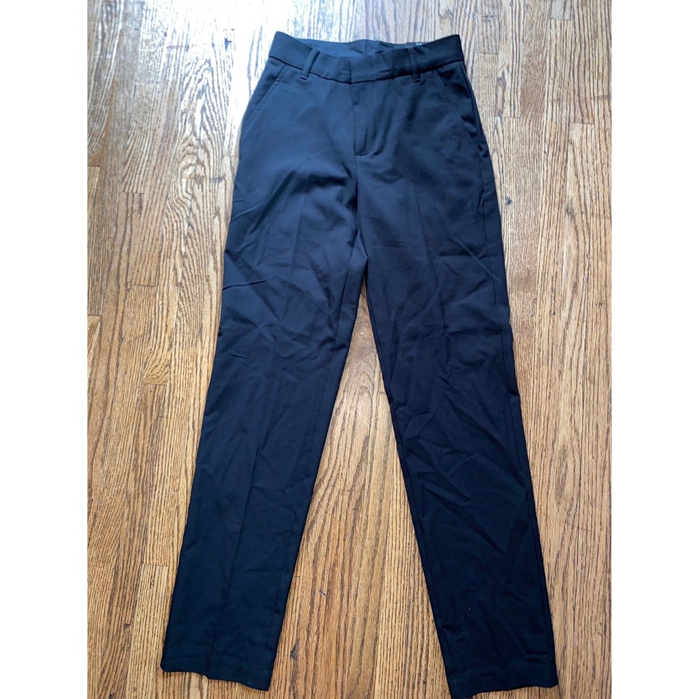 Van Heusen Boys Flex Slim Fit Dress Pants Black Size 14 Slim NWT
